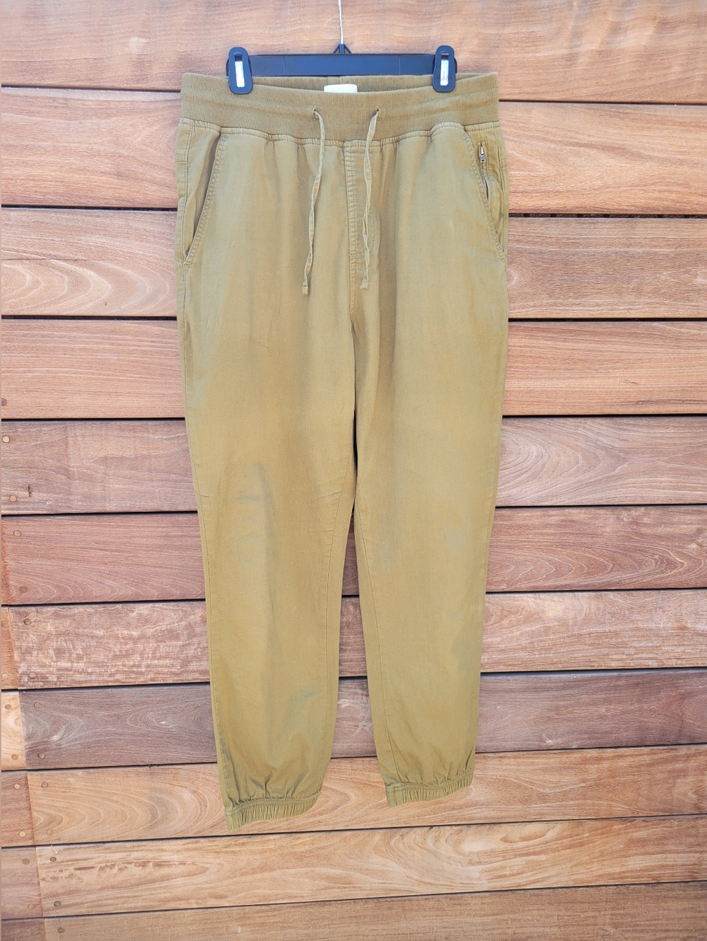 Pact Organic Cotton Beige Jogger Pants Gorpcore Casual Women's Size Large